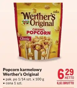 Makro Popcorn karmelowy Werther's Original oferta