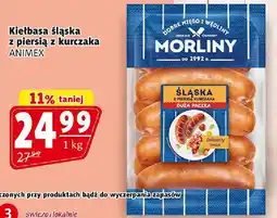 Prim Market Kiełbasa śląska z piersią z kurczaka Animex oferta