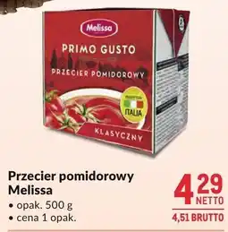 Makro Przecier pomidorowy Melissa oferta