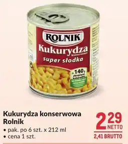 Makro Kukurydza konserwowa Rolnik oferta