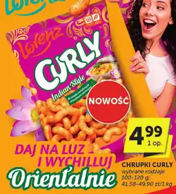 Euro Sklep Chrupki Curly 100-120g oferta