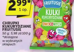 Euro Sklep Chrupki kukurydziane Fruitusie 50g oferta