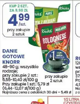 Stokrotka Danie gotowe Knorr oferta