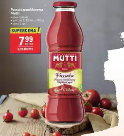 Makro Passata pomidorowa Mutti oferta