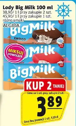 Prim Market Lody Big Milk 100ml różne smaki Algida oferta