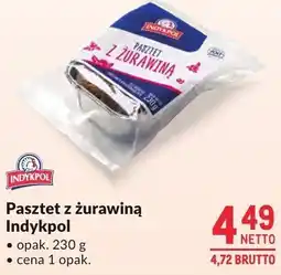 Makro Pasztet z żurawiną Indykpol 230g oferta