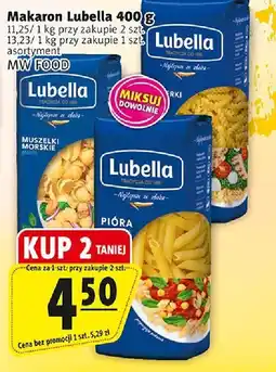 Prim Market Makaron Lubella 400g MW FOOD oferta
