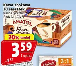 Kawa zbożowa 20 saszetek Anatol