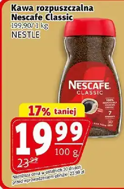 Prim Market Kawa rozpuszczalna Nescafe Classic 100g Nestle oferta