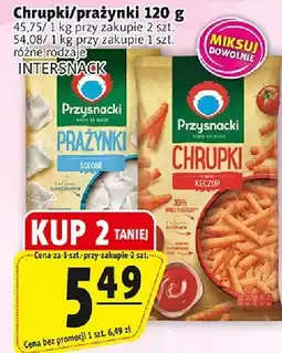Prim Market Chrupki/prażynki 120g INTERSNACK oferta