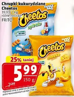 Prim Market Chrupki kukurydziane Cheetos 150g FRITO oferta