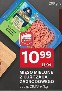 Stokrotka Mięso mielone z kurczaka zagrodowego 380g Stokrotka oferta