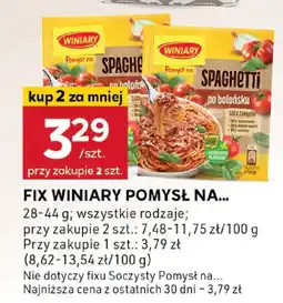 Fix Winiary pomysł na spaghetti 28-44g