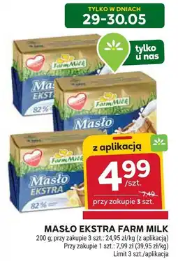 Stokrotka Masło ekstra farm milk 200g oferta