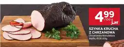 Stokrotka Szynka krucha z chrzanowa 100g Chrzanowska Manufaktura Wędlin oferta