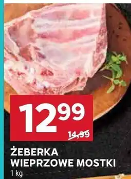 Stokrotka Żeberka wieprzowe mostki 1 kg Stokrotka oferta