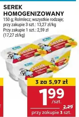 Stokrotka Serek homogenizowany 150 g Rolmlecz oferta