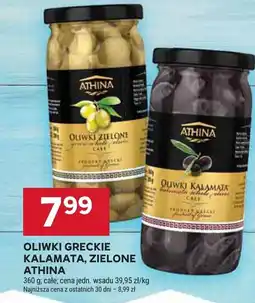 Stokrotka Oliwki greckie Kalamata, zielone Athina 360g oferta
