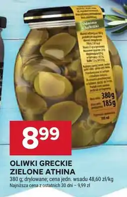 Stokrotka Oliwki greckie zielone Athina 380g oferta