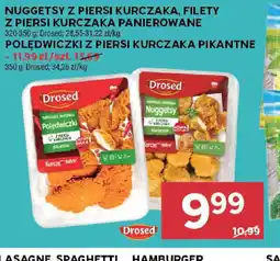 Stokrotka Nuggetsy z piersi kurczaka, filety z piersi kurczaka panierowane, polędwiczki z piersi kurczaka pikantne oferta