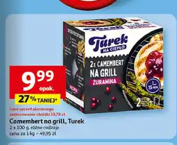 Auchan Camembert na grill + sos żurawinowy Turek naturek oferta