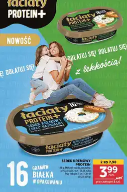 Stokrotka Serek kremowy protein Łaciaty 135g oferta