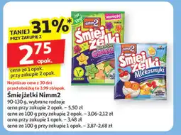 Auchan Żelki kwaśne gwiazdki Nimm2 śmiejżelki oferta