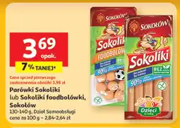Auchan Parówki foodbolówki Sokołów sokoliki oferta