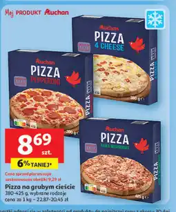 Auchan Pizza pepperoni Auchan różnorodne (logo czerwone) oferta