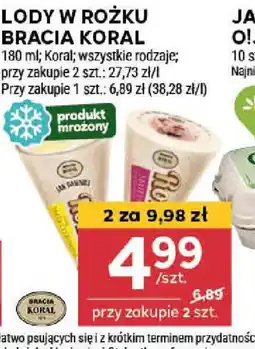 Stokrotka Lody w rożku Bracia Koral oferta