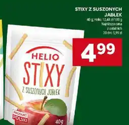 Stokrotka Stixy z suszonych jabłek Helio oferta