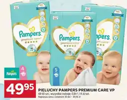 Stokrotka Pieluchy Pampers Premium Care VP 44-60 szt oferta