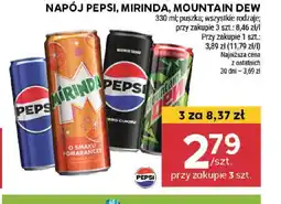 Stokrotka Napój Pepsi, Mirinda, Mountain Dew oferta