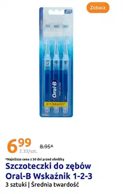Action Szczoteczki do zębów Oral-B Wskaźnik 1-2-3 oferta