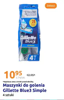 Action Maszynki do golenia Gillette Blue3 Simple oferta