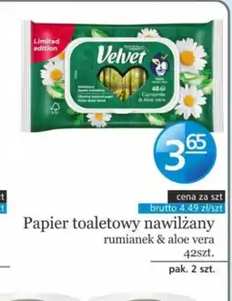 Specjał Papier toaletowy Velvet oferta