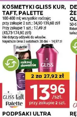 Stokrotka Kosmetyki Gliss Kur, Taft, Palette oferta
