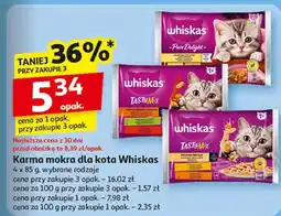 Auchan Mokra karma dla kota Whiskas oferta