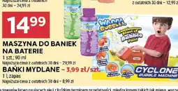 Maszyna do baniek na baterie
