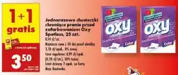 Biedronka Jednorazowe chusteczki chroniące pranie przed farbowaniem OXY oferta