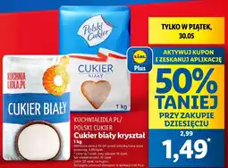 Lidl Cukier biały 1kg oferta