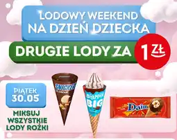 Żabka Lody Daim rożek oferta