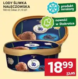 Stokrotka Market Lody Sliwka Nałęczowska oferta