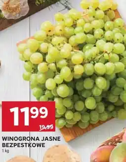 Stokrotka Market Winogrona jasne bezpestkowe oferta