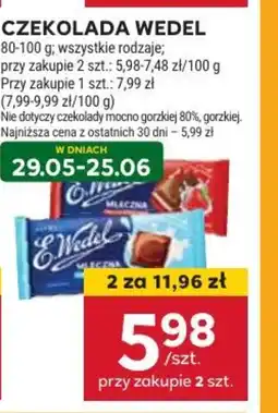 Stokrotka Market Czekolada Wedel oferta