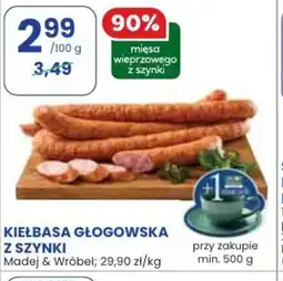 Stokrotka Market Kiełbasa Głogowska z szynki oferta