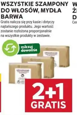 Wszystkie szampony do włosów, mydła Barwa