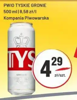 Sedal Piwo Tyskie Gronie oferta