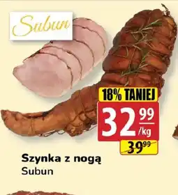 API MARKET Szynka z nogą Subun oferta