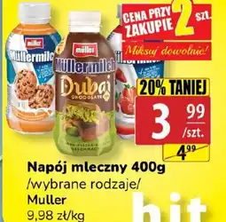 API MARKET Napój mleczny Muller oferta